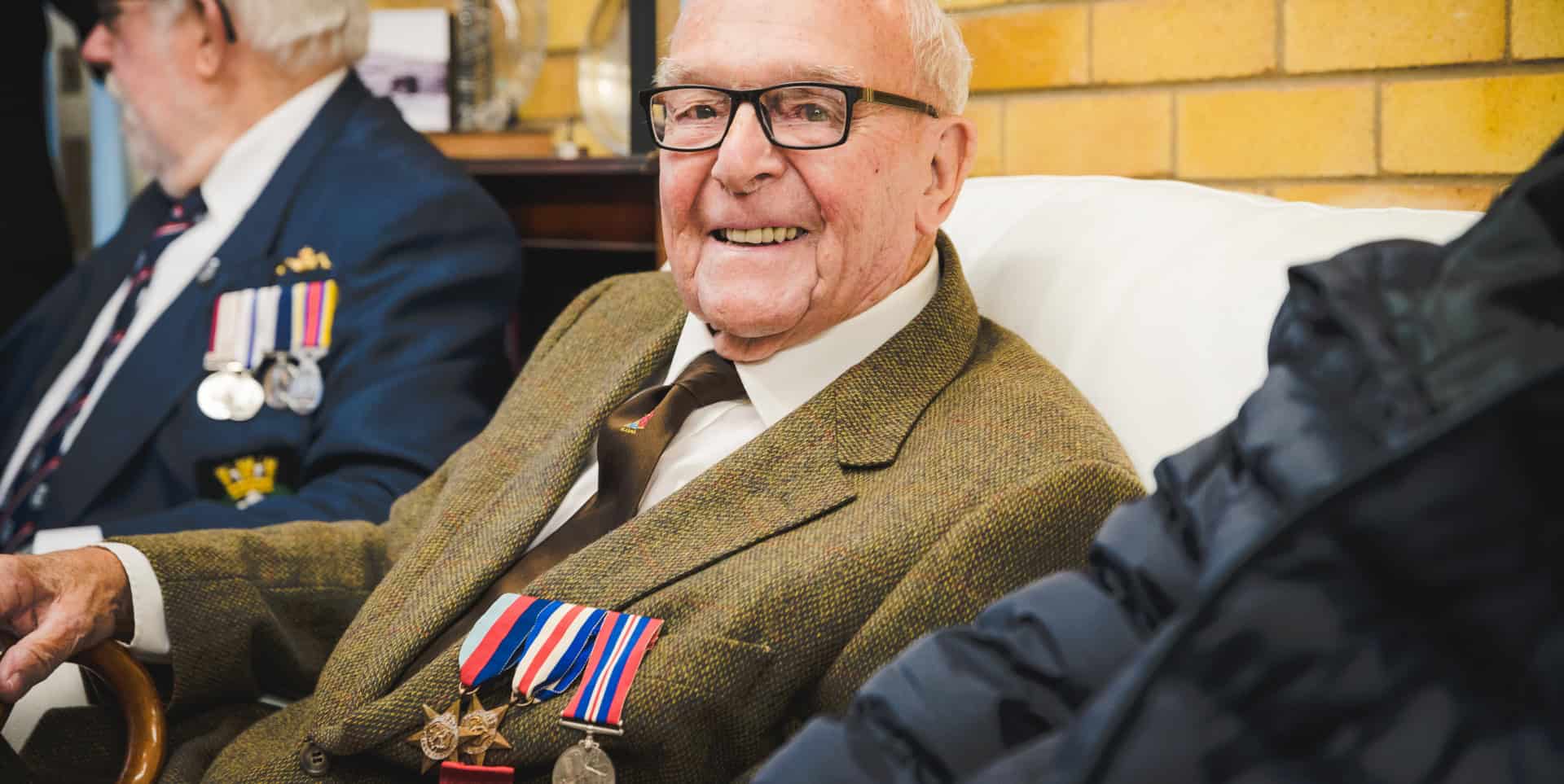 Roy Hayward pictured at The Veterans’ Hub