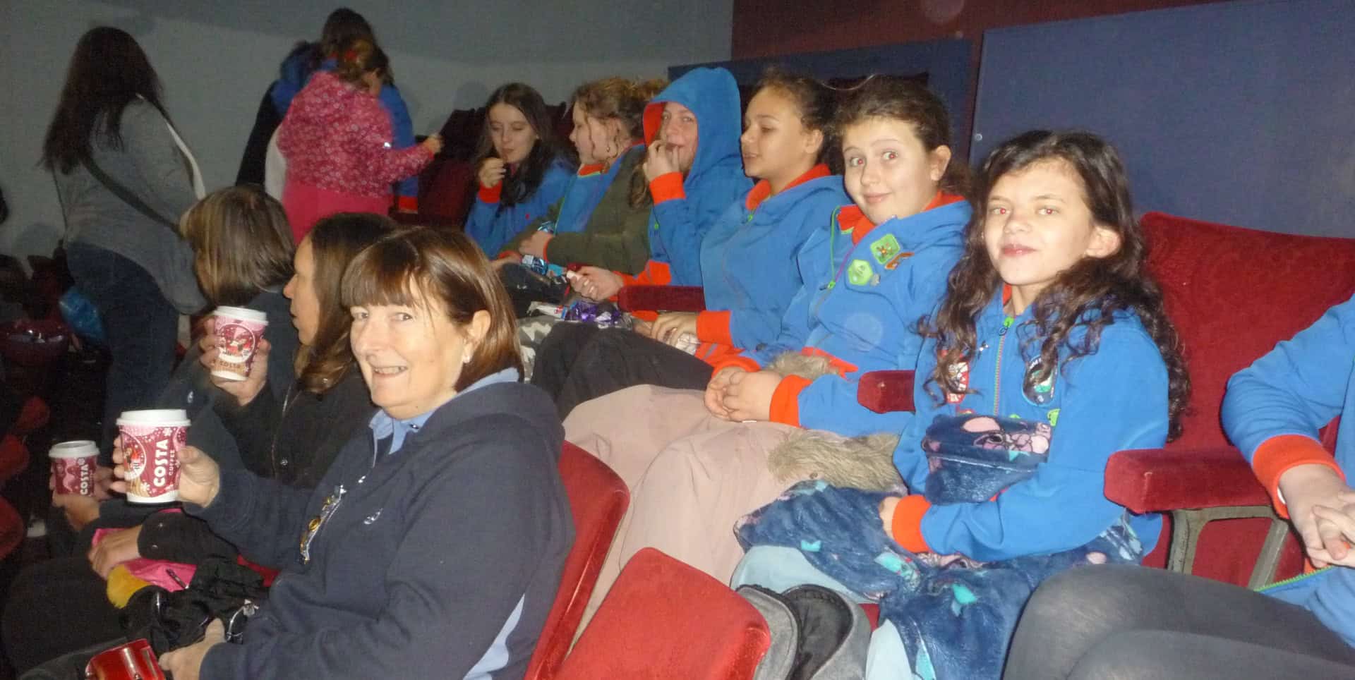 guides and rainbows at the cinema