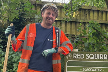 jack faulds in his Island Roads work gear