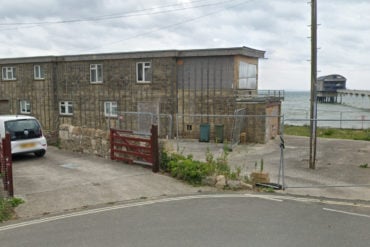 Derelict Bembridge cafe