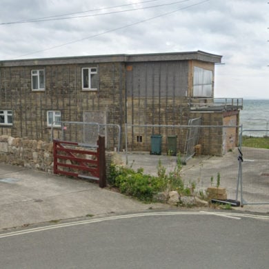 Derelict Bembridge cafe