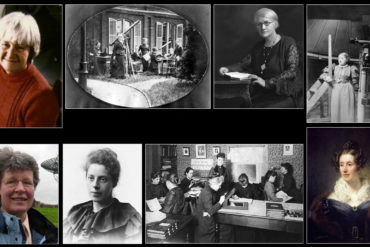 Montage of Women in Astronomy