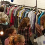 People at a clothing sale by harcorutgers