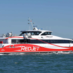 Red Jet 7 Red Funnel's high speed catamaran