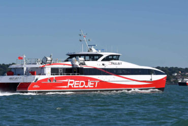 Red Jet 7 Red Funnel's high speed catamaran