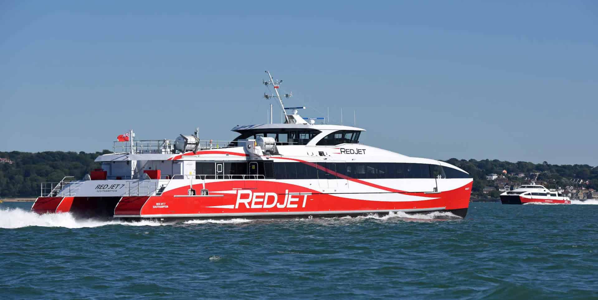 Red Jet 7 Red Funnel's high speed catamaran