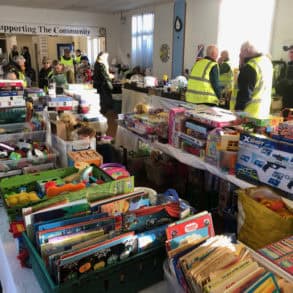 Toys and games at the annual Shanklin Rotary Sale 2025