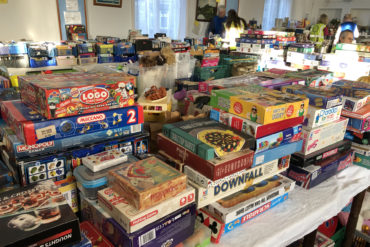 toys galore at the annual Shanklin Rotary Sale 2025