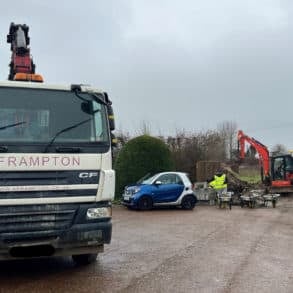 Workmen at Birch close