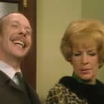 Brian Murphy and r Yootha Joyce in George and Mildred