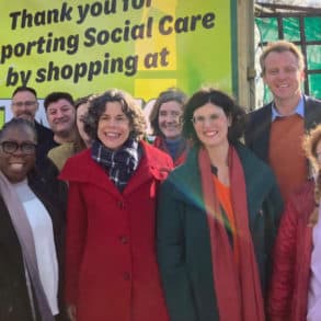 Health and Social Care Committee visiting Care in The Garden