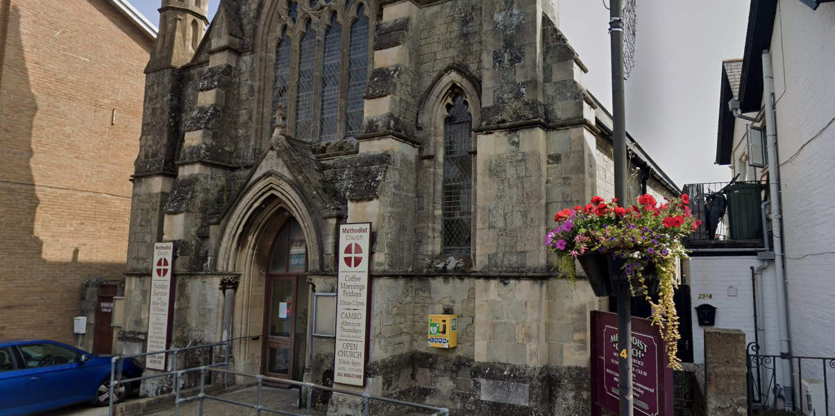 shanklin methodist church - google maps