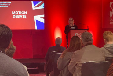 Jenny Hicks at South East Labour Conference