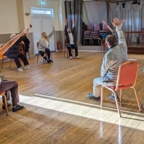 People taking part in Make A Move Class