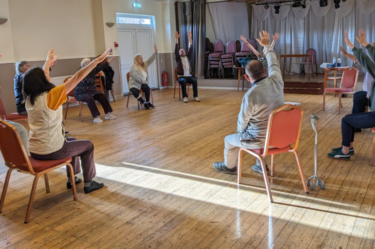 People taking part in Make A Move Class