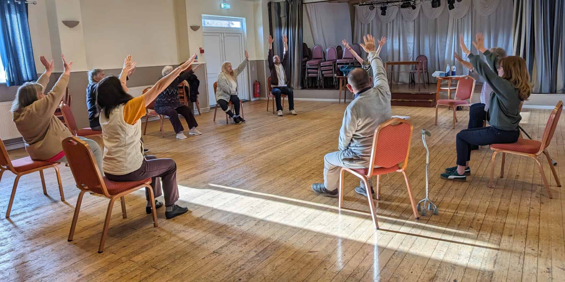 People taking part in Make A Move Class