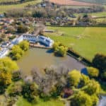 aerial view of blackwater mill