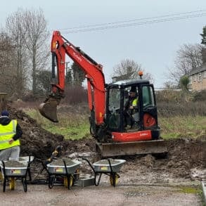 birch close development underway