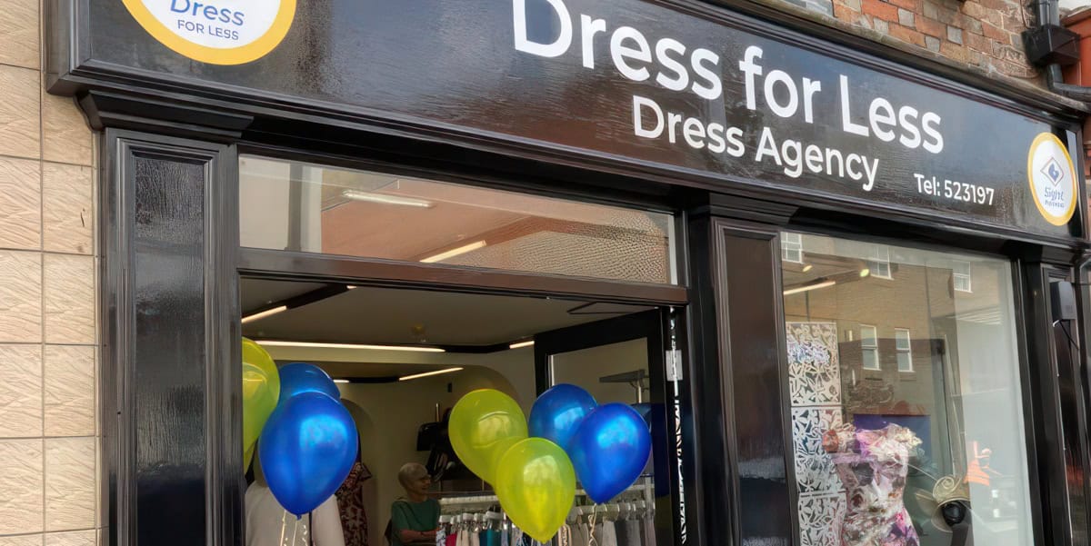 Dress for Less shop front