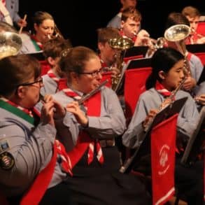 Kingston and Malden marching band