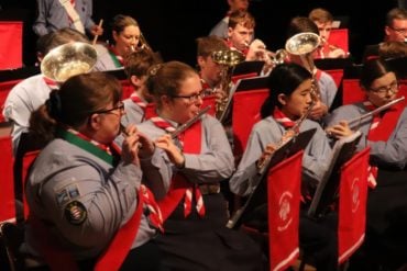 Kingston and Malden marching band