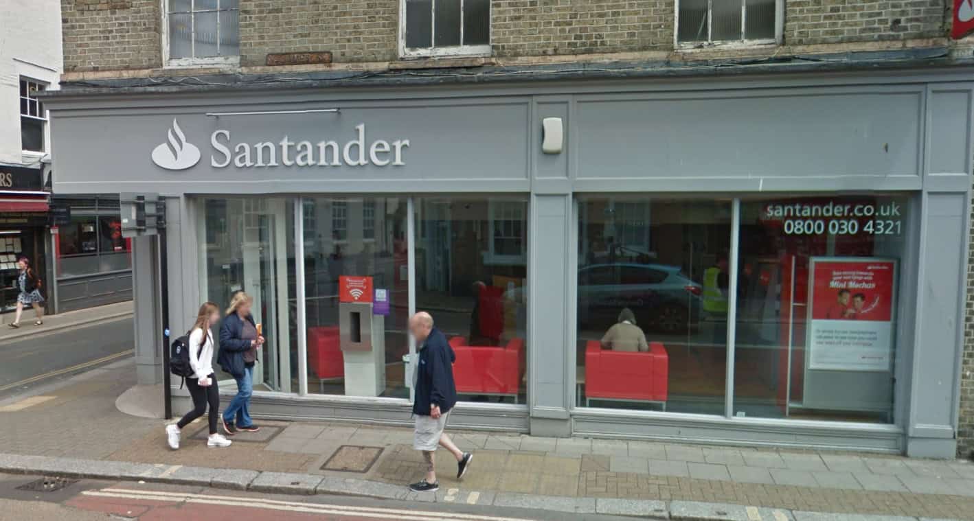 santander newport - google maps 2024