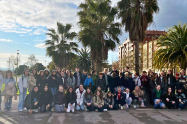 cowes enterprise students in spain