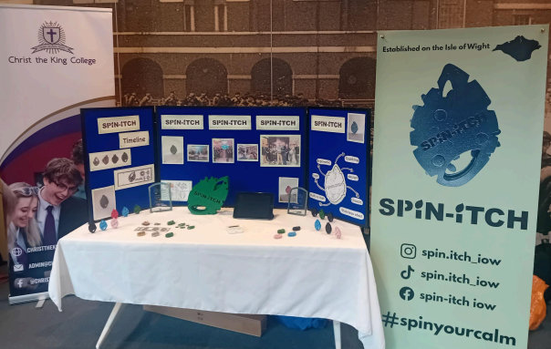 The SPIN ITCH stall