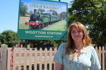 Sarah Redrup by wootton station