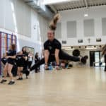 Theatretrain pupils in rehearsals