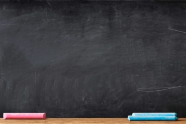 blackboard and chalk