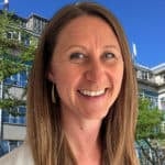 Kate harvey photo on top of county hall background