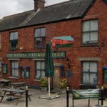 Outside the medina railway tavern