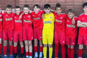 u11 haylands boys in pokemon kit