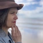 Ali Williams - Careless Talk promo image of woman looking out to sea