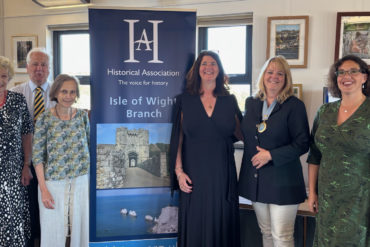 Gillian Burnett, Maurice Sheen VLL, Professor Alexandra Walsham, Caroline Jacobs, Jacqueline Gazzard and Vix Lowthion