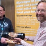 Presentation of the framed fatberg