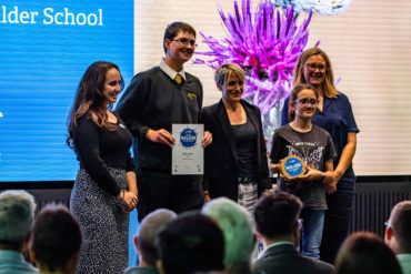 Previous Wilder Award School Winner at the presentation