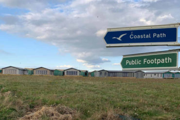 Sandy Lanes partially completed chalets