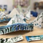Some of the sea-themed hats designed by Year 4 Broadlea Primary pupils © Sandown Carnival