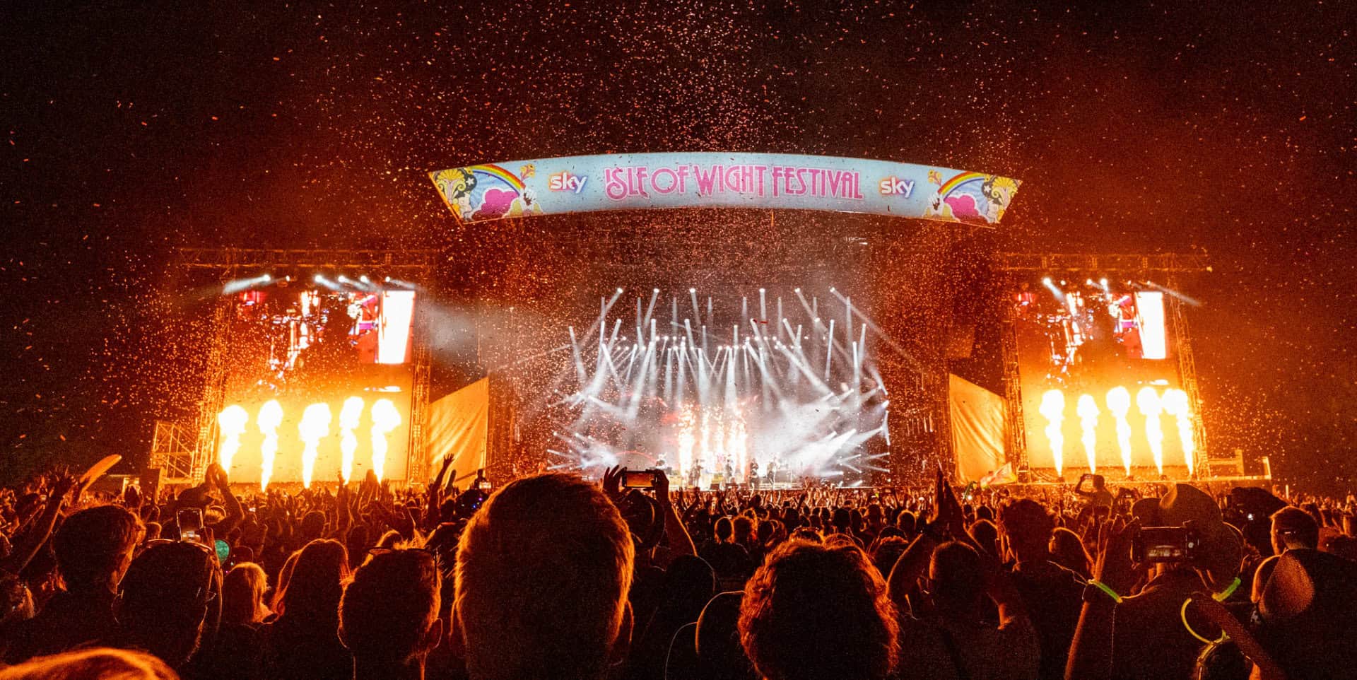 Stereophonics on stage at IW Festival