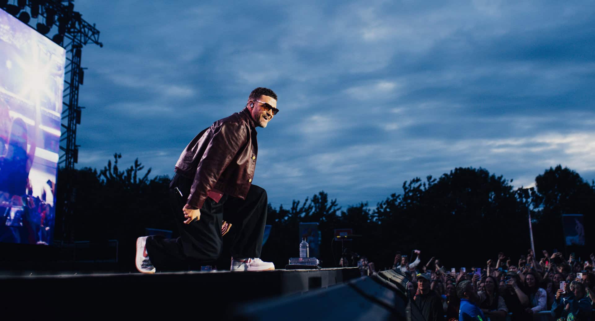 Justin_Timberlake on stage at IW Festival