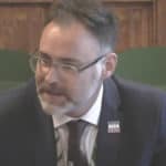 richard quigley in debate at westminster hall