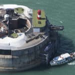 Aerial View of Spitbank Fort