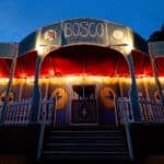 Boscoe Theatre at night