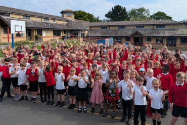 Children say Goodbye to Cowes Primary School