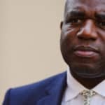 David Lammy from the - Foreign Office dressed in a suit and tie