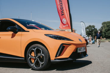 Electric cars at Going Electric event at Newport Quay in 2024