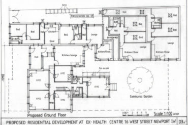Floor plans for former medical centre to HMO