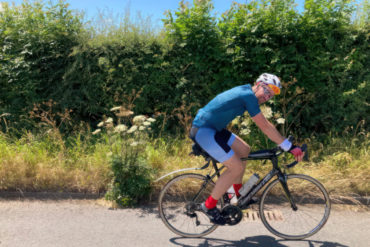 Matthew Dawson on a bicycle 2